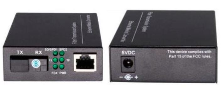 Conversor Gigabit 10/100/1000 RJ-45 para SC Multimodo 1000Mbps 500m CM1000MM-SC-500 GI-85401