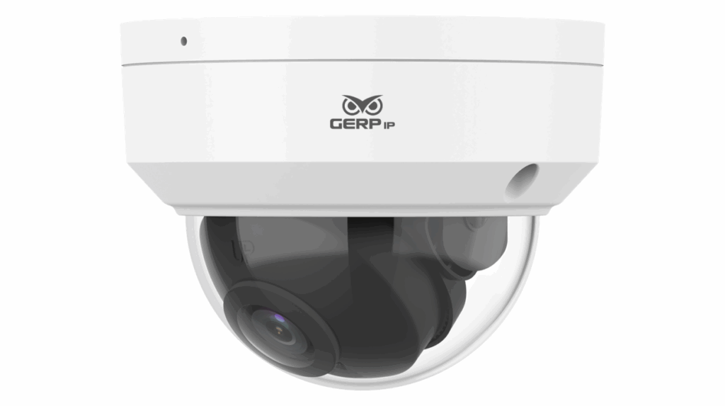 CÂMERA MINI DOME IP EA 4MP, IP67, POE, WDR, IR, LENTE FIXA 2.8MM + ANALÍTICOS. NMDE4MEA-2.8-A. GI-85462